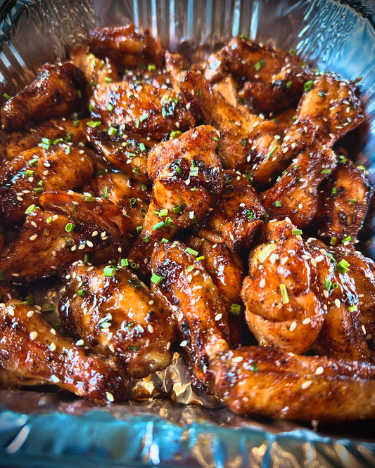 Gonflayed Maple Bourbon Chicken Wings