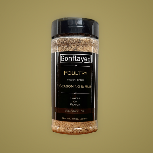 Gonflayed Poultry Seasoning & Rub - 10 oz.